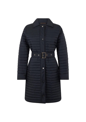 Moorer belted down jacket - Blue