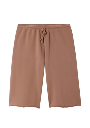 American Vintage Atubay drawstring-waist bermuda shorts - Brown