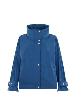 Moorer high-collar button jacket - Blue