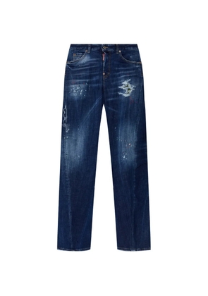 DSQUARED2 distressed trousers - Blue