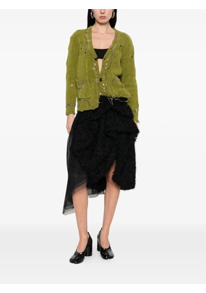 PAULINE DUJANCOURT asymmetric skirt - Black