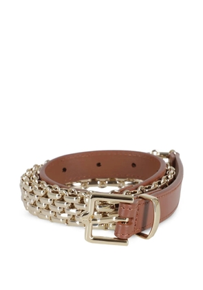 Weekend Max Mara chain buckled belt - Brown