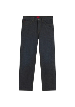 HUGO x RB Hugo logo-patch jeans - Blue