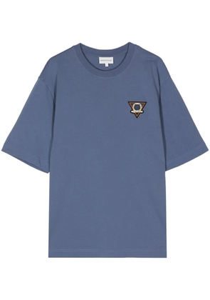 Maison Kitsuné Surf Collage cotton T-shirt - Blue