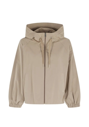 Weekend Max Mara Romana hooded jacket - Neutrals