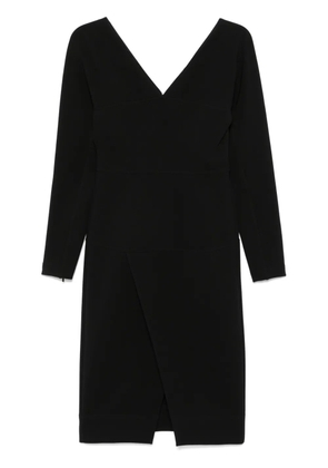FENDI long-sleeve midi dress - Black