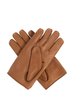 Giorgio Armani cutout gloves - Neutrals