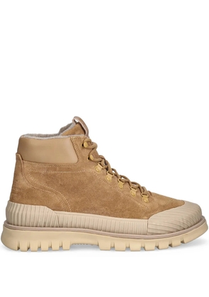 Gant Nebrada lace-up panelled boots - Brown