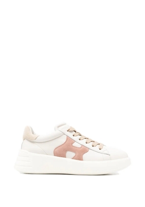 Hogan Rebel leather sneakers - Neutrals