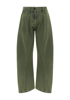 JW Anderson twisted seam trousers - Green