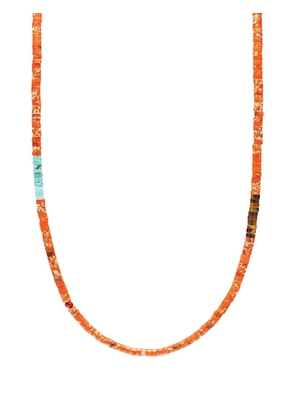 Nialaya Jewelry multi-stone necklace - Orange