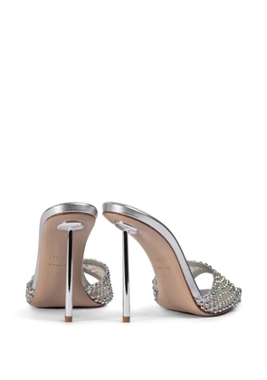 Le Silla Gilda crystal-embellished sandals - Silver
