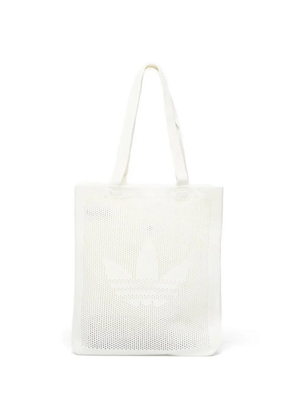 adidas crochet tote bag - White
