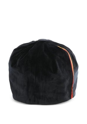 COMMUNS button trim hat - Black