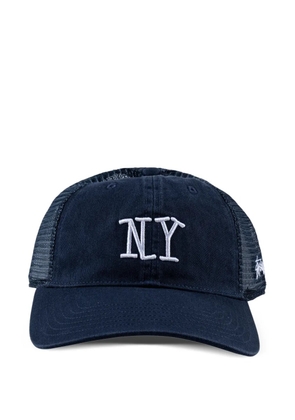 Stüssy New York Chapter embroidered cap - Blue
