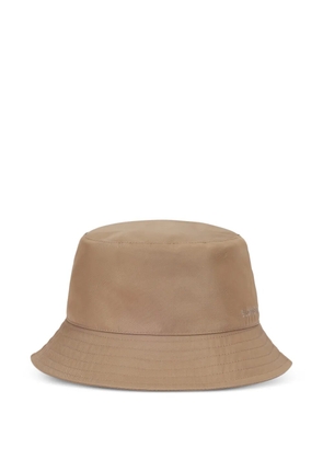 slowear logo bucket hat - Neutrals