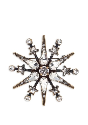THOT GIOIELLI star-crystal brooch - Gold