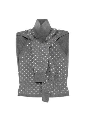 Monse studded halter neck top - Grey