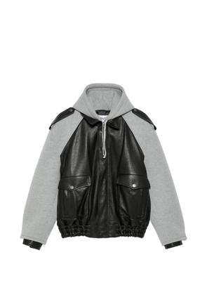 Monse hybrid bomber jacket - Black