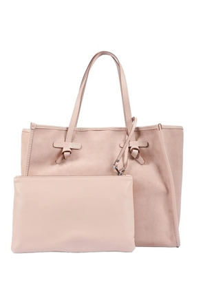 GIANNI CHIARINI knot-detail leather shoulder bag - Pink
