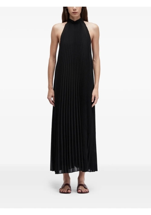Osklen pleated midi dress - Black