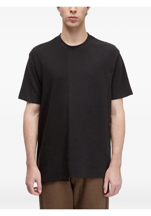 Osklen asymmetric T-shirt - Black