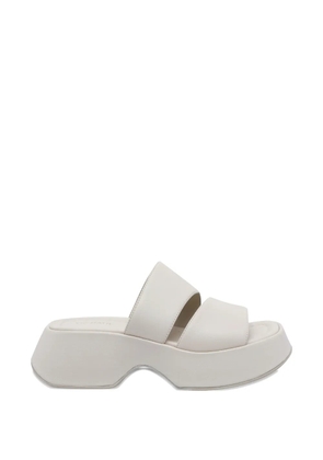 Vic Matie 55mm leather heeled sandals - Neutrals