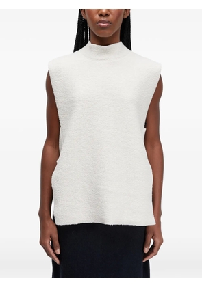 Osklen maxi roll-neck top - White