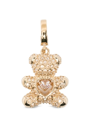 Swarovski Idyllia crystal teddy charm - Gold