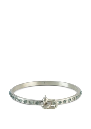 Parts of Four aquamarine embed neck cuff - Silver