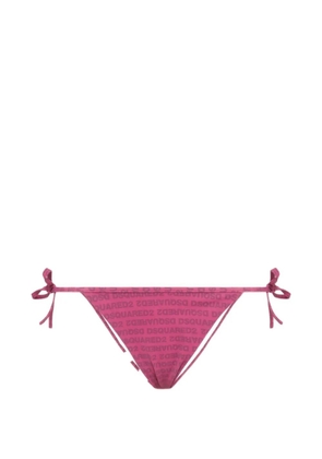 DSQUARED2 tie-side bikini bottoms - Pink