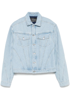 Mugler denim jacket - Blue