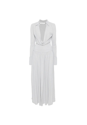 Aya Muse draped maxi dress - Blue