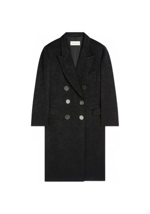 DRIES VAN NOTEN buttoned coat - Black