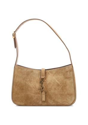 Saint Laurent Pre-Owned Le 5 a 7 Suede Small hobo bag - Neutrals