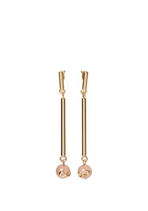 TWINSET bow pendant earrings - Gold