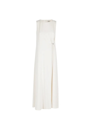 Herno buckle detail midi dress - Neutrals