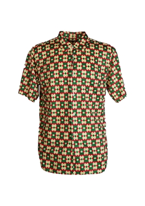 Comme des Garçons Homme Plus printed shirt - Green