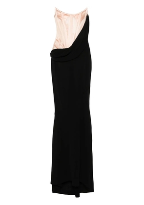 Mugler Illusion gown - Black