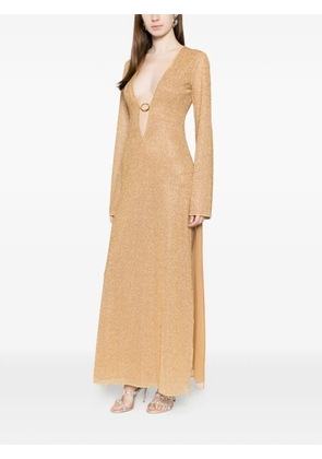 Oséree Lumière kaftan dress - Neutrals