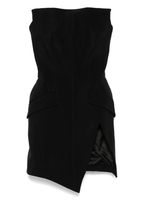 Mugler tailored bustier dress - Black