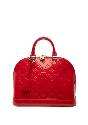 Louis Vuitton Pre-Owned 2015 Monogram Vernis Alma PM handbag - Red