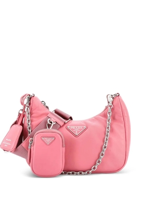 Prada Pre-Owned Re-Edition 2005 Nappa Leather Small shoulder bag - Pink