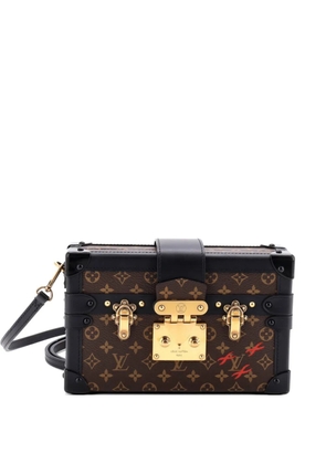 Louis Vuitton Pre-Owned Petite Malle Handbag Monogram Canvas clutch bag - Brown