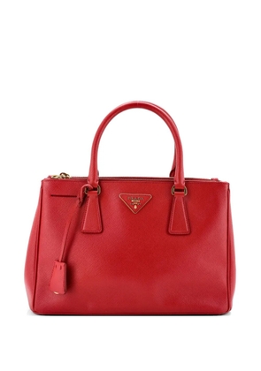 Prada Pre-Owned Double Zip Lux Saffiano Leather Medium tote bag - Red