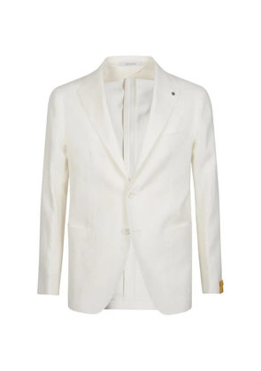 Tagliatore notched-lapel blazer - White