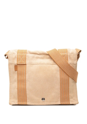 Hermès Pre-Owned 1990-2010 Canvas Fourre Tout Besace MM crossbody bag - Orange