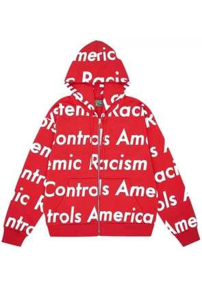 Denim Tears x Arthur Jafa SRCA hoodie - Red