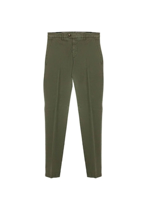 Briglia 1949 belt loops pocket trousers - Green