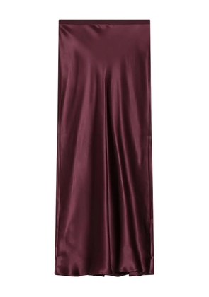 ANINE BING silk skirt - Red